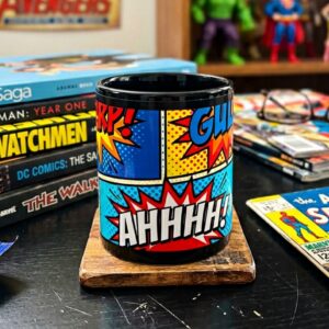 "SLURP! GULP! AHHHH! SIZZLE! BREW!" Mug