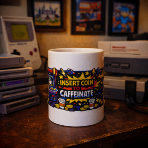 "Insert to Caffeinate" Mug