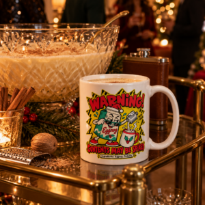 "Warning: Contents May Be Spiked" Mug