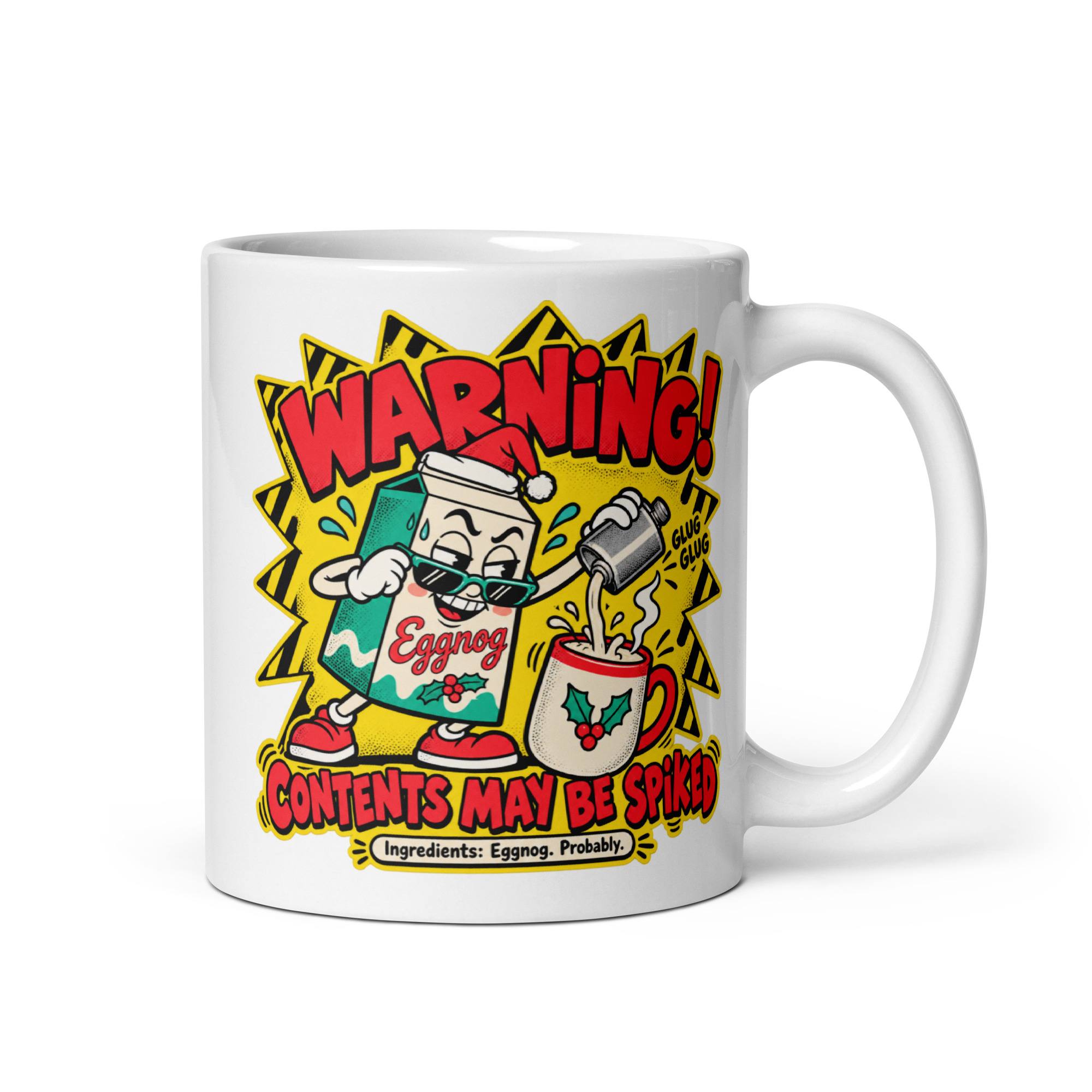 Warning: Contents May Be Spiked mug